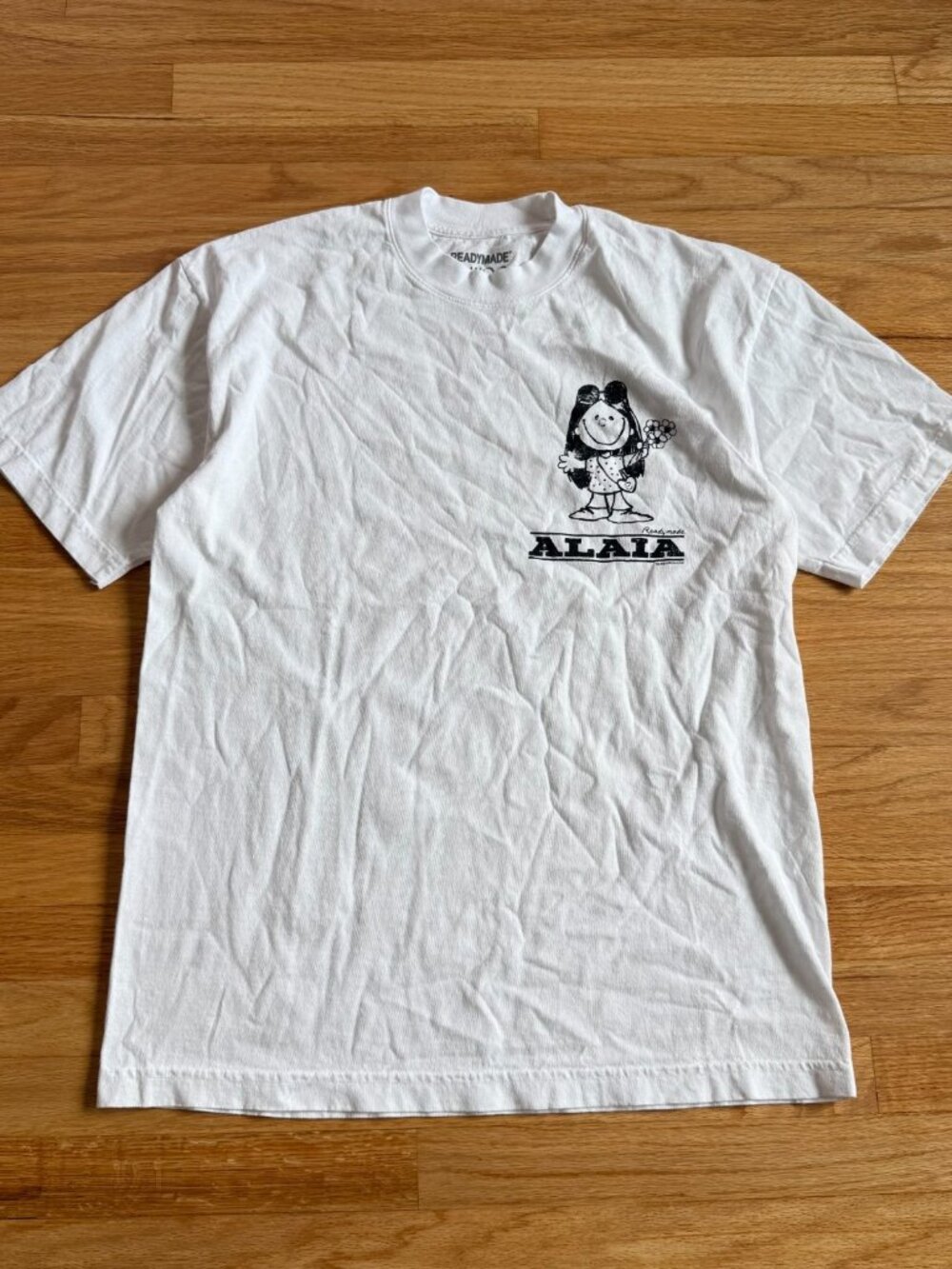 ReadyMade x Fragment Design x Dr. Woo Alaia Birthday T-Shirt Medium